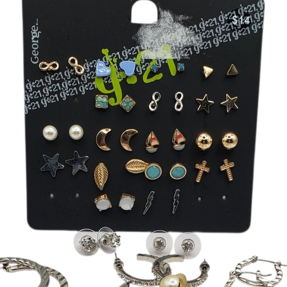 🔷️35 Piece Earring Pin Bundle - Picture 8 of 8